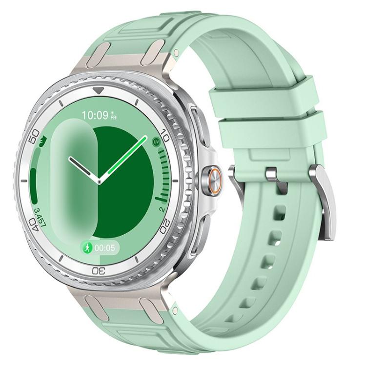 Dây đồng hồ silicone ba lớp giáp, dành cho Samsung Galaxy Watch8 / Watch8 Classic