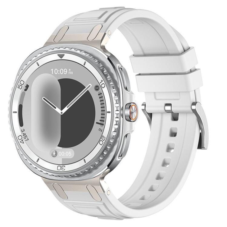 Dây đồng hồ silicone ba lớp giáp, dành cho Samsung Galaxy Watch8 / Watch8 Classic