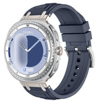 Dây đồng hồ silicone ba lớp giáp, dành cho Samsung Galaxy Watch8 / Watch8 Classic