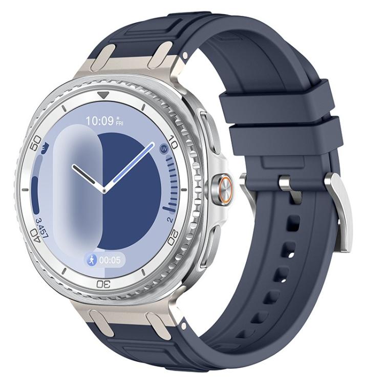 Dây đồng hồ silicone ba lớp giáp, dành cho Samsung Galaxy Watch8 / Watch8 Classic