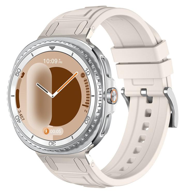 Dây đồng hồ silicone ba lớp giáp, dành cho Samsung Galaxy Watch8 / Watch8 Classic