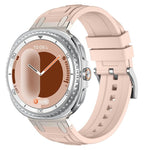 Dây đồng hồ silicone ba lớp giáp, dành cho Samsung Galaxy Watch8 / Watch8 Classic