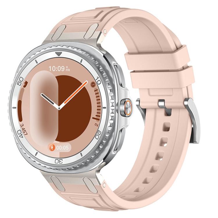 Dây đồng hồ silicone ba lớp giáp, dành cho Samsung Galaxy Watch8 / Watch8 Classic