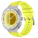 Dây đồng hồ silicone ba lớp giáp, dành cho Samsung Galaxy Watch8 / Watch8 Classic