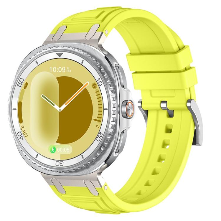 Dây đồng hồ silicone ba lớp giáp, dành cho Samsung Galaxy Watch8 / Watch8 Classic