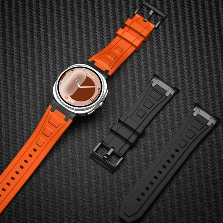 Dây đồng hồ silicone ba lớp giáp, dành cho Samsung Galaxy Watch8 / Watch8 Classic