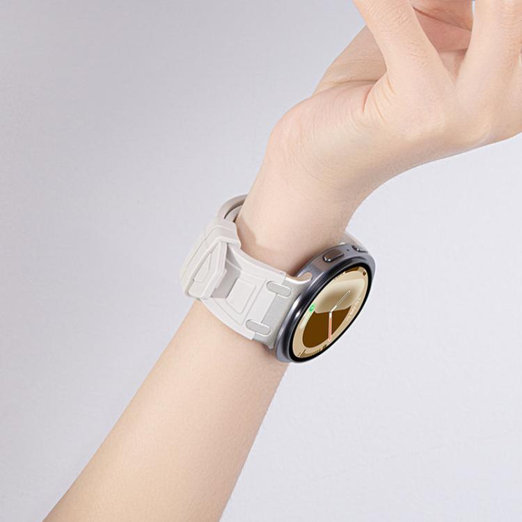 Dây đồng hồ silicone ba lớp giáp, dành cho Samsung Galaxy Watch8 / Watch8 Classic