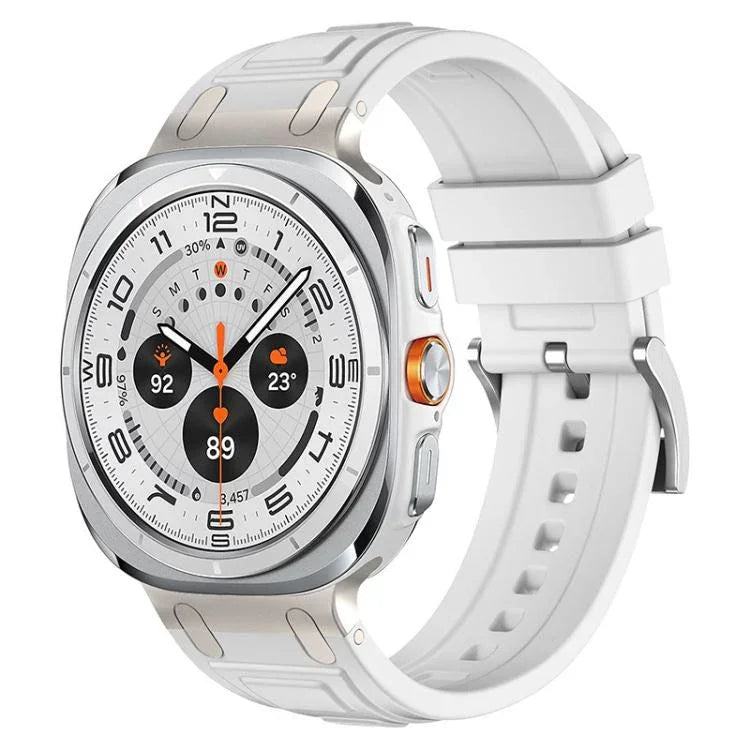 Dây đồng hồ silicone ba lớp bảo vệ, Dành cho Samsung Galaxy Watch Ultra / Ultra 2025