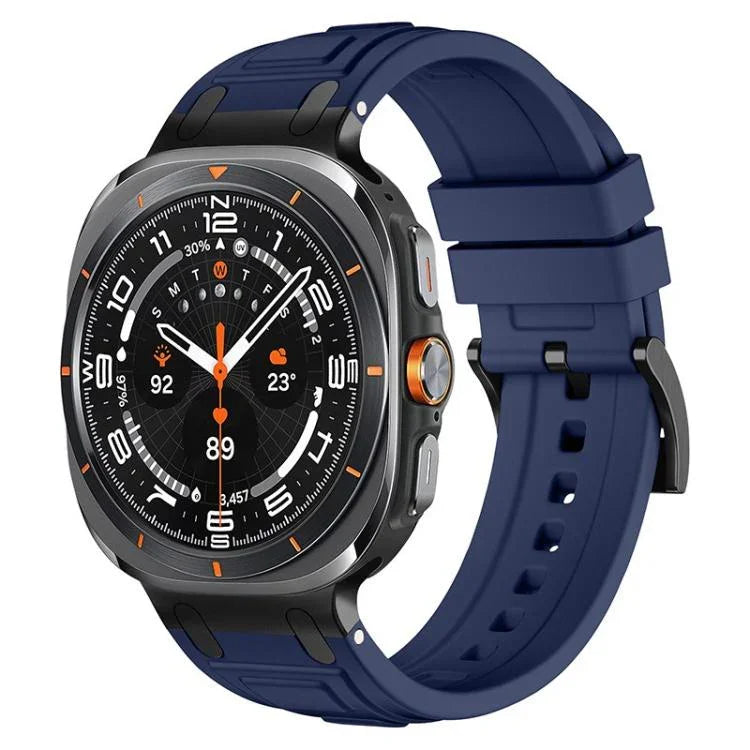 Dây đồng hồ silicone ba lớp bảo vệ, Dành cho Samsung Galaxy Watch Ultra / Ultra 2025