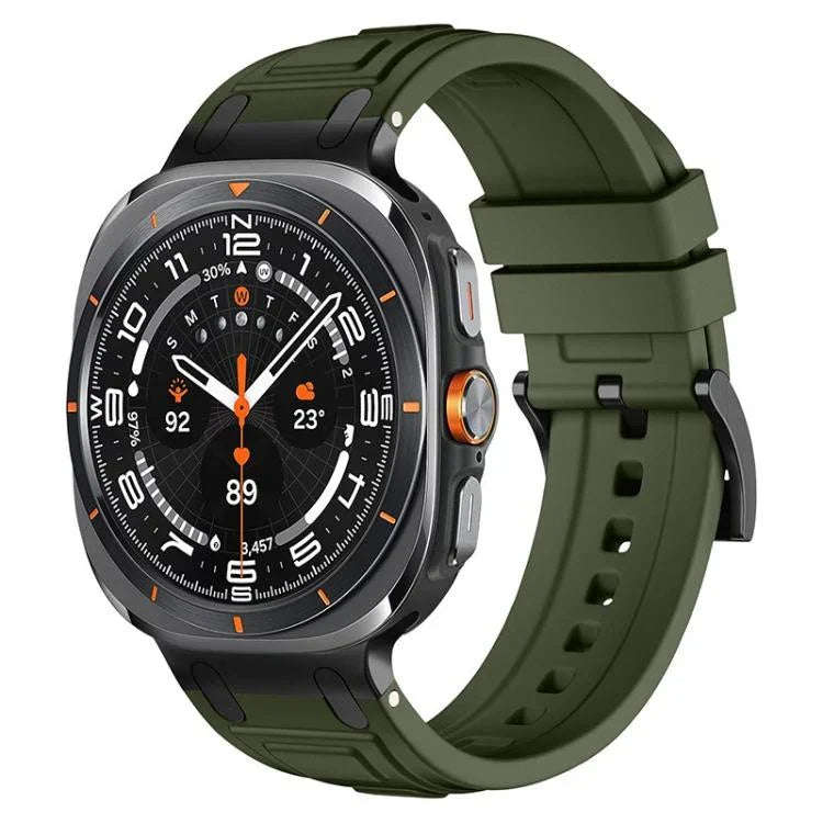 Dây đồng hồ silicone ba lớp bảo vệ, Dành cho Samsung Galaxy Watch Ultra / Ultra 2025
