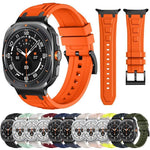 Dây đồng hồ silicone ba lớp bảo vệ, Dành cho Samsung Galaxy Watch Ultra / Ultra 2025