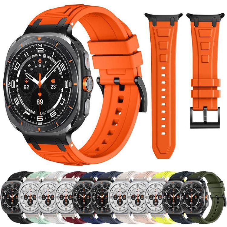 Dây đồng hồ silicone ba lớp bảo vệ, Dành cho Samsung Galaxy Watch Ultra / Ultra 2025