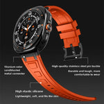 Dây đồng hồ silicone ba lớp bảo vệ, Dành cho Samsung Galaxy Watch Ultra / Ultra 2025