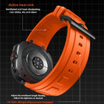 Dây đồng hồ silicone ba lớp bảo vệ, Dành cho Samsung Galaxy Watch Ultra / Ultra 2025