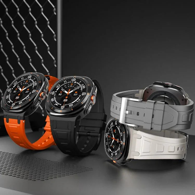 Dây đồng hồ silicone ba lớp bảo vệ, Dành cho Samsung Galaxy Watch Ultra / Ultra 2025