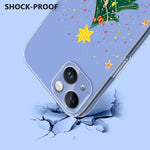 Christmas-themed Printed TPU Phone Case, For iPhone 15