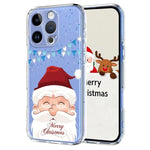Christmas-themed Printed TPU Phone Case, For iPhone 15