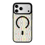 Ốp lưng điện thoại viền đen sơn từ tính mạnh chủ đề Giáng Sinh, dành cho iPhone 17 Pro Max, dành cho iPhone 17 Pro, dành cho iPhone 17