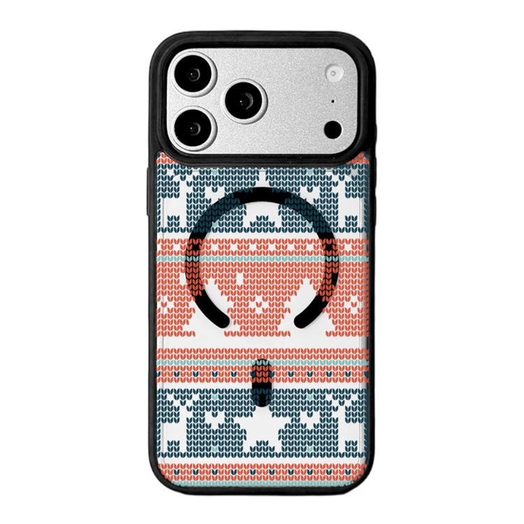 Ốp lưng điện thoại viền đen sơn từ tính mạnh chủ đề Giáng Sinh, dành cho iPhone 17 Pro Max, dành cho iPhone 17 Pro, dành cho iPhone 17