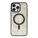 Ốp lưng điện thoại viền đen sơn từ tính mạnh chủ đề Giáng Sinh, dành cho iPhone 15 Pro Max, dành cho iPhone 15 Pro