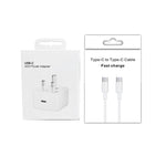 Bộ sạc A3365 PD40W USB-C / Type-C với cáp dữ liệu Type-C to Type-C, phích cắm UK, phích cắm UK + cáp Type-C 1m, phích cắm UK + cáp Type-C 2m