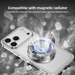 Ultra-Thin Alloy Metal Frame Shockproof Phone Case with  Lens Frame, For iPhone 17 Pro Max, For iPhone 17 Pro