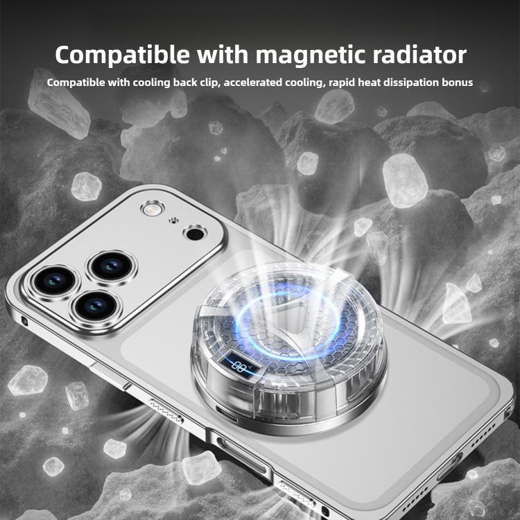 Ultra-Thin Alloy Metal Frame Shockproof Phone Case with  Lens Frame, For iPhone 17 Pro Max, For iPhone 17 Pro