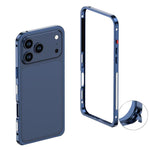 Ốp lưng điện thoại khung kim loại hợp kim siêu mỏng chống sốc, dành cho iPhone 17 Pro Max, iPhone 17 Pro