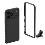 Ốp lưng điện thoại khung kim loại hợp kim siêu mỏng chống sốc, dành cho iPhone 17 Pro Max, iPhone 17 Pro