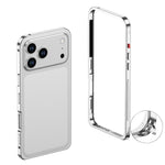 Ốp lưng điện thoại khung kim loại hợp kim siêu mỏng chống sốc, dành cho iPhone 17 Pro Max, iPhone 17 Pro