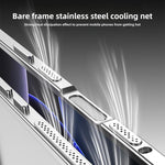 Ốp lưng điện thoại khung kim loại hợp kim siêu mỏng chống sốc, dành cho iPhone 17 Pro Max, iPhone 17 Pro