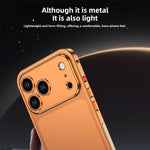 Ốp lưng điện thoại khung kim loại hợp kim siêu mỏng chống sốc, dành cho iPhone 17 Pro Max, iPhone 17 Pro