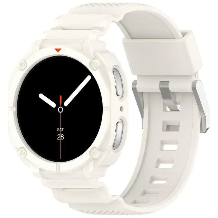 Dây đồng hồ TPU liền vỏ màu trơn, Dành cho Samsung Galaxy Watch8 44mm, Dành cho Samsung Galaxy Watch8 40mm