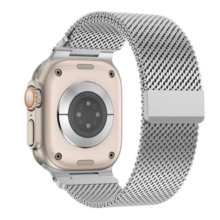 Dây đồng hồ Milan lưới thô từ tính Vitality, dành cho Apple Watch 42 / 44 / 45 / 46 / 49mm
