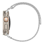 Dây đồng hồ Milan lưới thô từ tính Vitality, dành cho Apple Watch 42 / 44 / 45 / 46 / 49mm