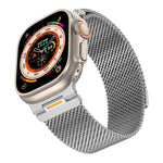 Dây đồng hồ Milan lưới thô từ tính Vitality, dành cho Apple Watch 42 / 44 / 45 / 46 / 49mm
