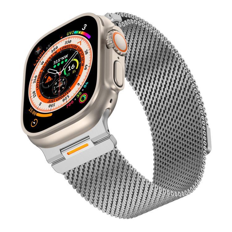 Dây đồng hồ Milan lưới thô từ tính Vitality, dành cho Apple Watch 42 / 44 / 45 / 46 / 49mm