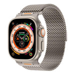 Dây đồng hồ Milan lưới thô từ tính Vitality, dành cho Apple Watch 42 / 44 / 45 / 46 / 49mm