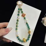 Dây chuyền pha lê nước may mắn Fortune Crystal, đỏ, xanh lá