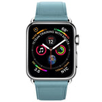 Dây đeo cổ tay da nút cổ điển cho Apple Watch Series 3 & 2 & 1 38mm