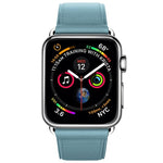Dây đeo cổ tay da nút cổ điển cho Apple Watch Series 3 & 2 & 1 38mm