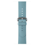 Dây đeo cổ tay da nút cổ điển cho Apple Watch Series 3 & 2 & 1 38mm