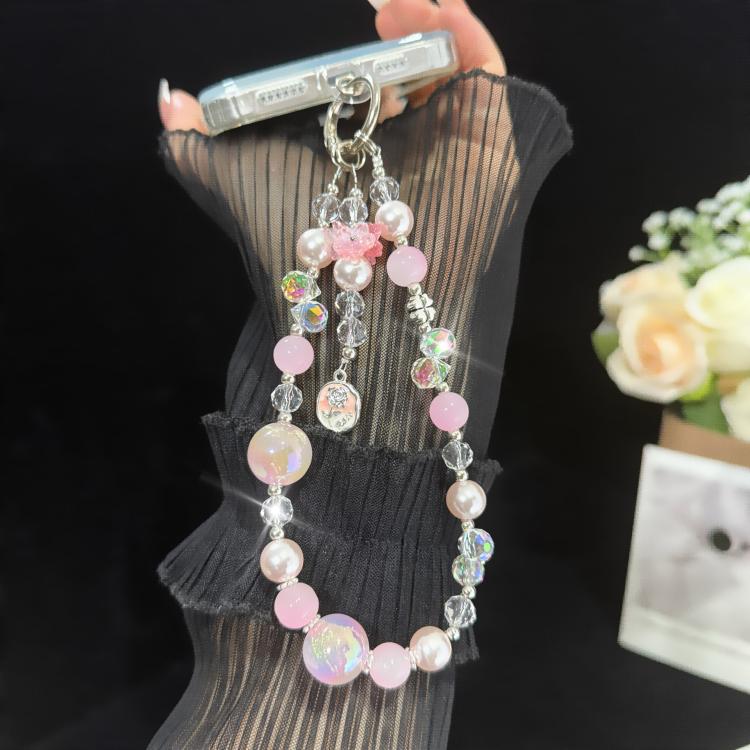 Vòng tay ngọc trai vàng hồng Stellar, Tím, Hồng