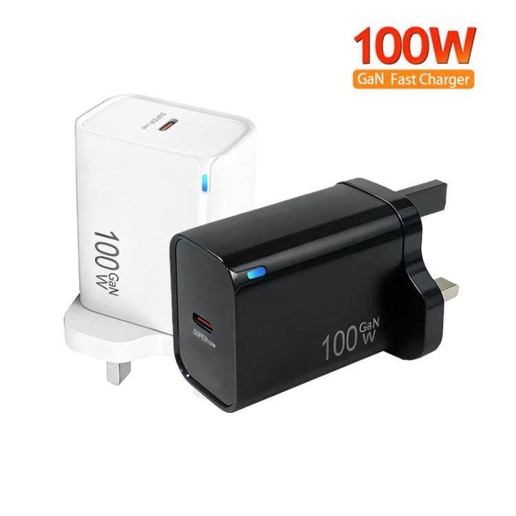 Bộ sạc tương thích hoàn toàn theo giao thức TE-PD46 GaN 100W PD 45W, phích cắm Anh