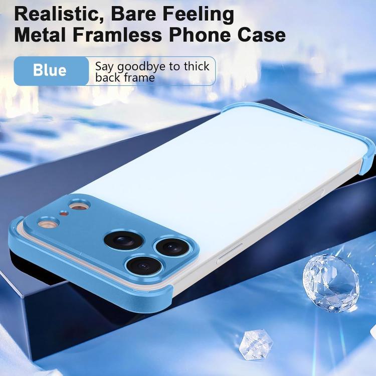 Ốp lưng điện thoại siêu mỏng không viền hợp kim titan chống sốc bốn góc, dành cho iPhone 17 Pro Max, dành cho iPhone 17 Pro, dành cho iPhone 17, dành cho iPhone Air