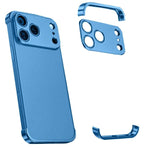 Ốp lưng điện thoại siêu mỏng không viền hợp kim titan chống sốc bốn góc, dành cho iPhone 17 Pro Max, dành cho iPhone 17 Pro, dành cho iPhone 17, dành cho iPhone Air