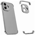 Ốp lưng điện thoại siêu mỏng không viền hợp kim titan chống sốc bốn góc, dành cho iPhone 17 Pro Max, dành cho iPhone 17 Pro, dành cho iPhone 17, dành cho iPhone Air