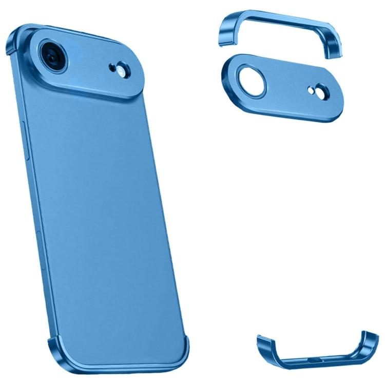 Ốp lưng điện thoại siêu mỏng không viền hợp kim titan chống sốc bốn góc, dành cho iPhone 17 Pro Max, dành cho iPhone 17 Pro, dành cho iPhone 17, dành cho iPhone Air