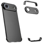 Ốp lưng điện thoại siêu mỏng không viền hợp kim titan chống sốc bốn góc, dành cho iPhone 17 Pro Max, dành cho iPhone 17 Pro, dành cho iPhone 17, dành cho iPhone Air