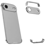 Ốp lưng điện thoại siêu mỏng không viền hợp kim titan chống sốc bốn góc, dành cho iPhone 17 Pro Max, dành cho iPhone 17 Pro, dành cho iPhone 17, dành cho iPhone Air